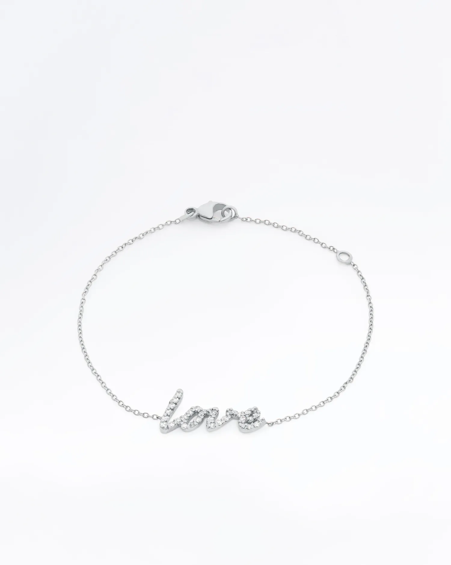Diamond "Love" Bracelet