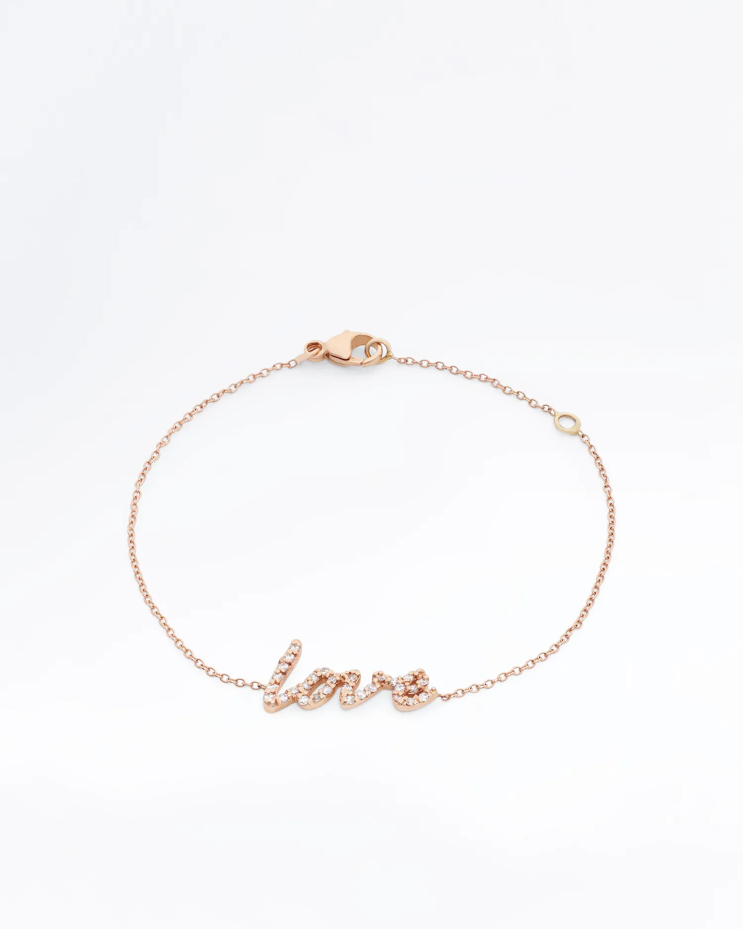 Diamond "Love" Bracelet