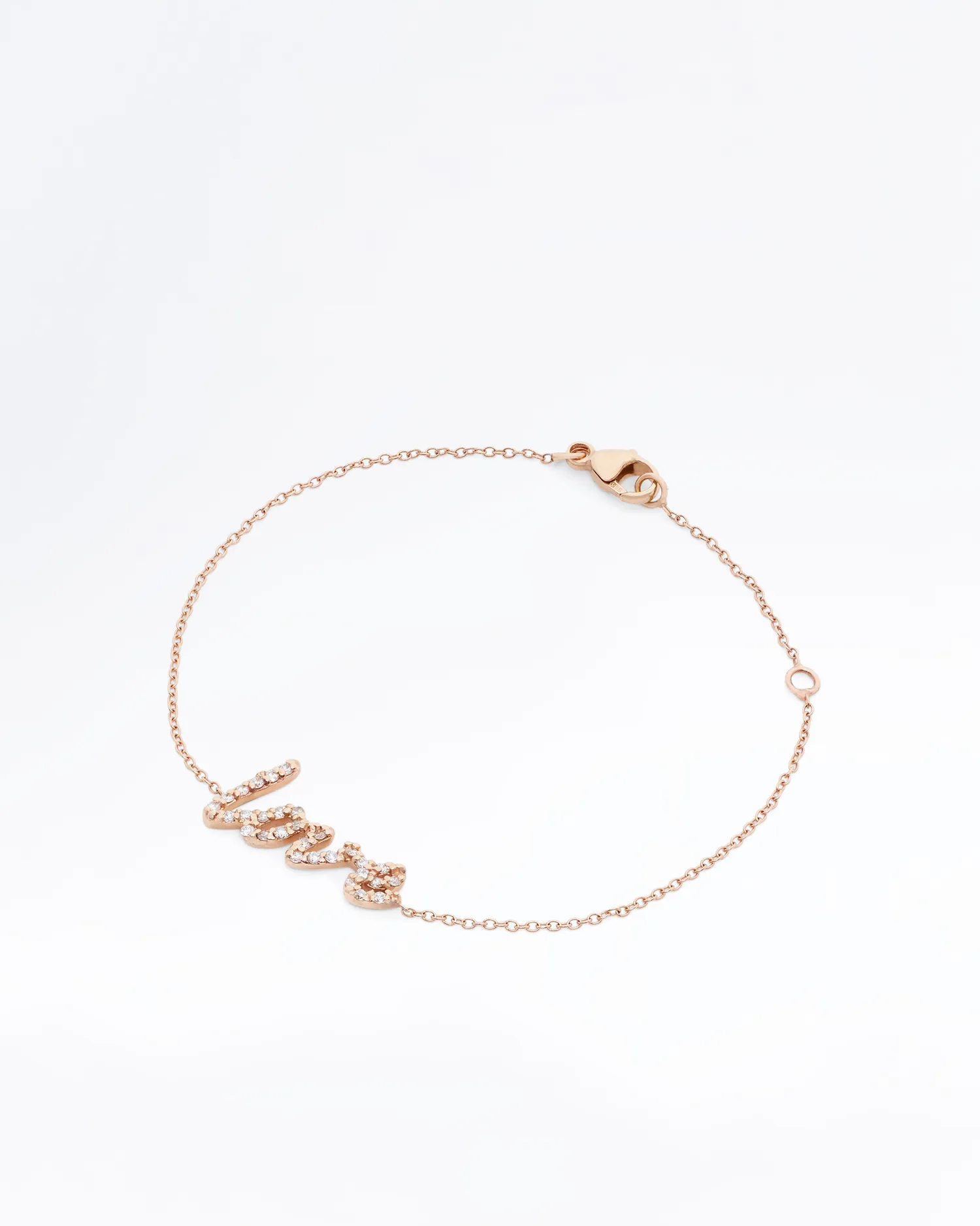 Diamond "Love" Bracelet