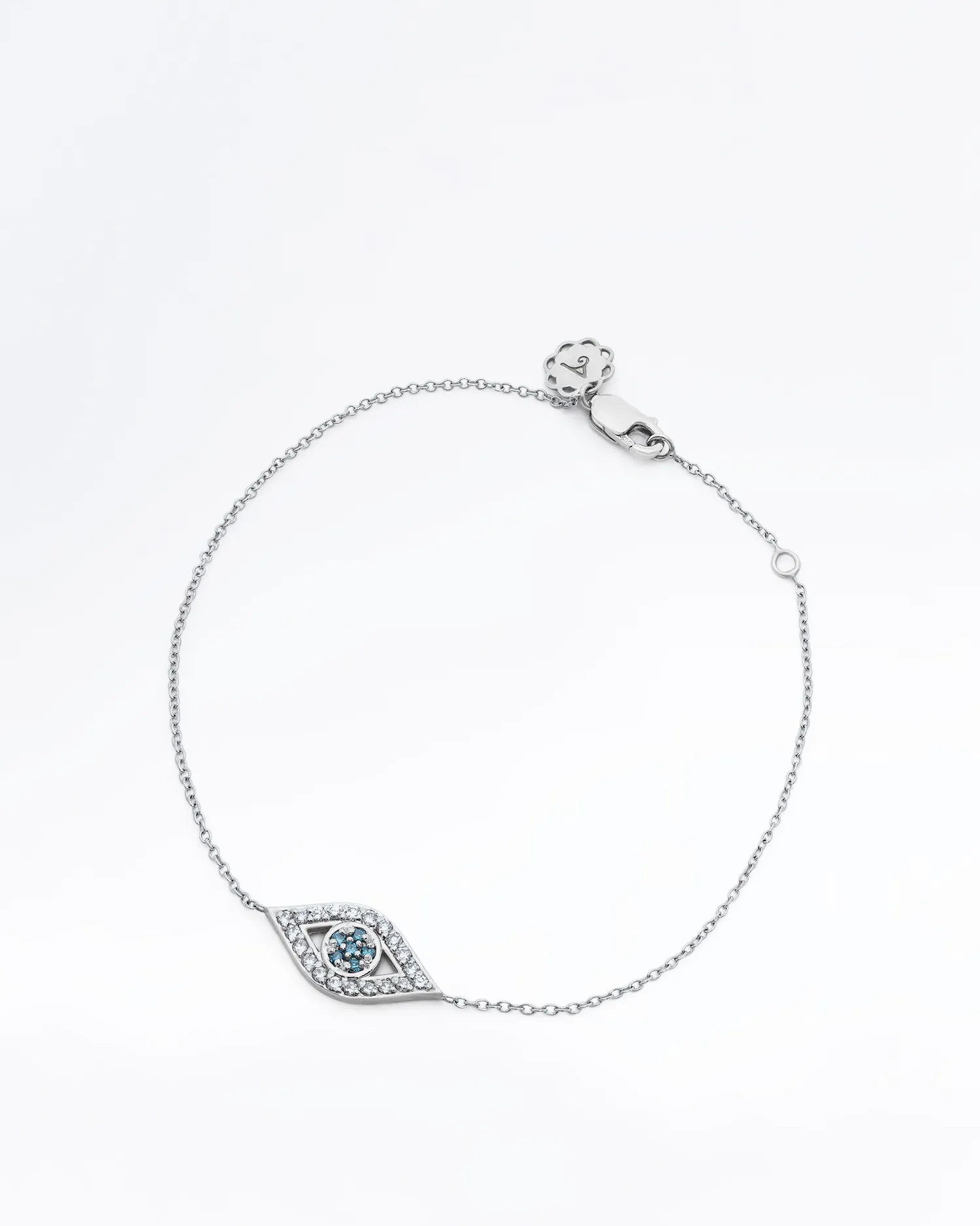 Diamond Evil Eye Bracelet