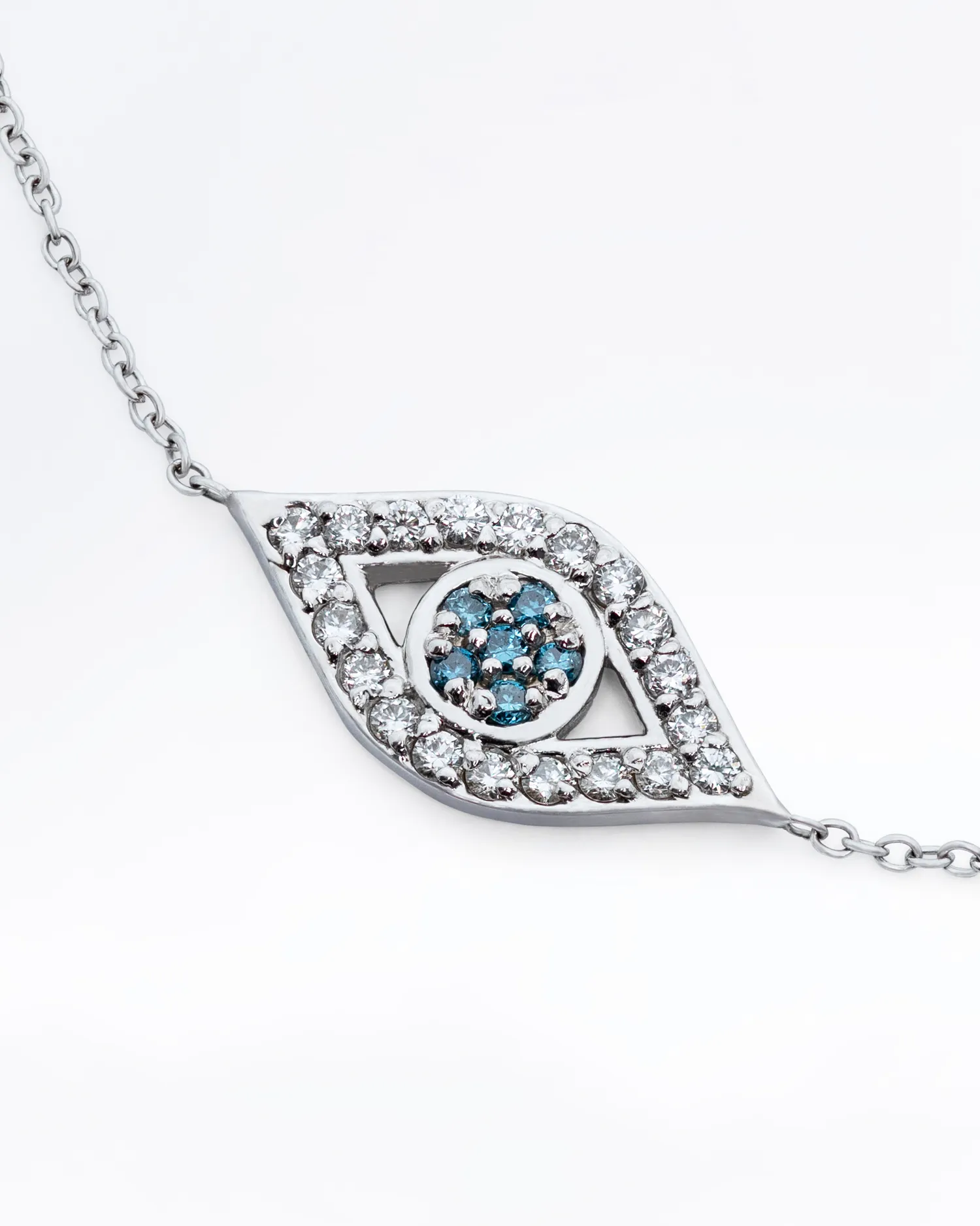 Diamond Evil Eye Bracelet